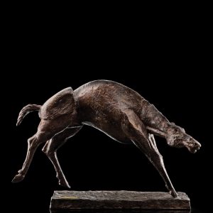 mario pavesi italian sculptur painter bronze horse