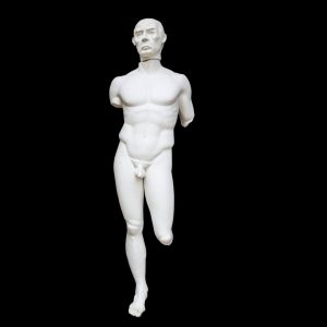 mario pavesi italian sculptur painter bronze male figure