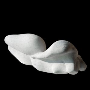 mario pavesi italian sculptur painter white gres naked woman