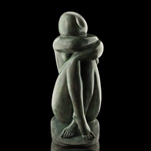 mario pavesi italian sculptur painter bronze female body